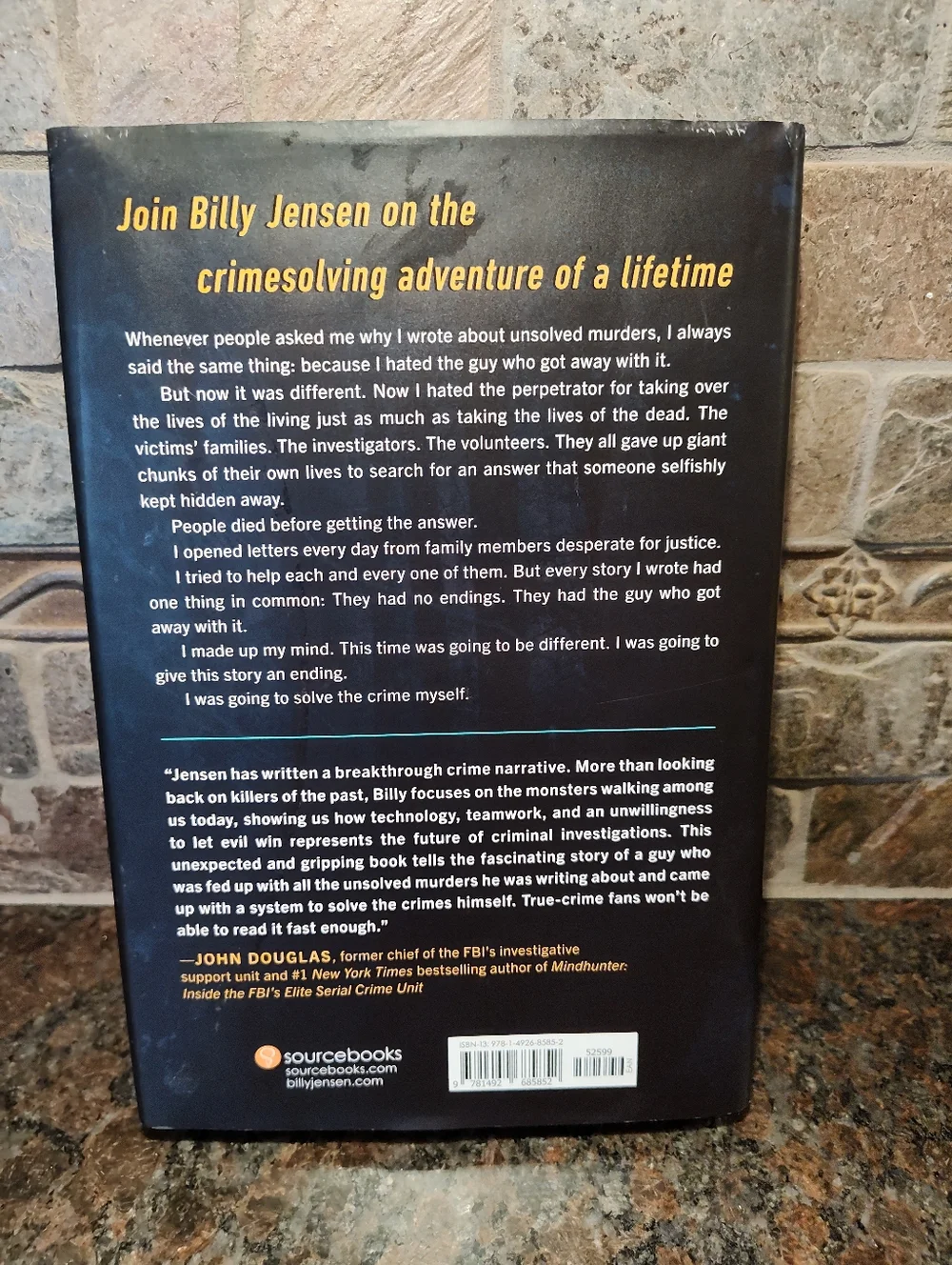Chase Darkness With Me by Billy Jensen -Hardcover True Crime Book